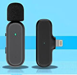 Kablosuz Yaka Mikrofonu - Akıllı Wireless Mikrofon, Gürültü Engelleyici, Şarj Kutulu