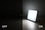 Şarjlı LED Kamp Lambası 3 Modlu 100W Eşdeğer Işık 2400mAh Type-C Taşınabilir Lamba