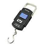 Busstier 50Kg LCD Dijital Bagaj Tartısı Pilli El Terazisi Seyahat Balık Tartma Terazisi