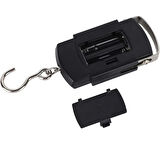 Busstier 50Kg LCD Dijital Bagaj Tartısı Pilli El Terazisi Seyahat Balık Tartma Terazisi