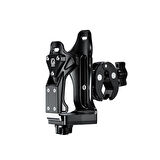 ABS Metal Alaşım Su Şişesi & Termos Tutucu – Bisiklet, Scooter, Motosiklet, Bebek Arabası Uyumlu – 360° Ayarlı Kelepçe