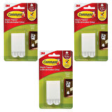 3M 17201 Command Orta Boy Cırt Bant 3 Paket