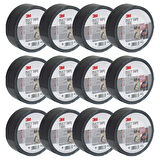 3M 1900 Siyah Bez Bant 12 Adet 50mm*50mt