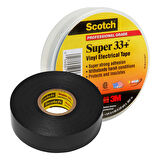 3M Scotch 33+ Elektrik İzolasyon Bandı 1 adet 19mm x 20mt