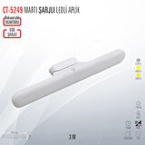 CATA CT-5249 MARTI ŞARJLI LEDLİ APLİK
