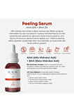 Canlandırıcı & Cilt Tonu Eşitleyici Aha & Bha Peeling Cilt Serumu 30ml (AHA 10% BHA 2%)