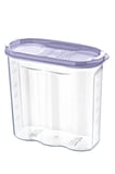 BiiShe® 2 Kapaklı Ölçekli Erzak Kuru Gıda Saklama Kutusu Kabı - 1,7 Litre - SA935