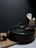 BENA LİFE 24 CM GRANİT BASIK TENCERE