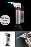 Metal Kasa Torch Pürmüz Çakmak 1300 Derece Isı Tabancası  Aşcı Pürmüzü Tıbbi Diş Pürmüzü  BS-261 