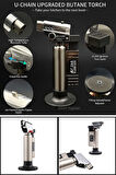 Metal Kasa Torch Pürmüz Çakmak 1300 Derece Isı Tabancası  Aşcı Pürmüzü Tıbbi Diş Pürmüzü  BS-261 