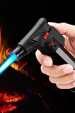 Pürmüz Doldurulabilir Çakmak 1300°C Torch Depolu Orta Boy Pürmüz