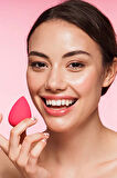 4 Adet Profesyonel Yüz Make-up Makyaj Sürgeri Armut Şeklinde Tatlı Islak Kuru Kullanım