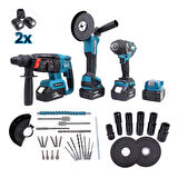 ÜÇLÜ SET MK800 2B1Ş (Ş.SPRAL+S.SIKMA+Ş.HİLTİ) 