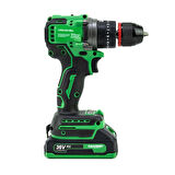DAWREEK 10mm Green Kömürsüz Vidalama