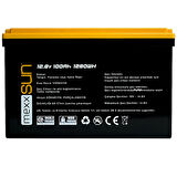Mexxsun 12.8 V 100 AH Lityum Akü  