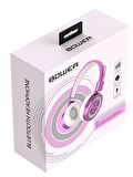 BOWER Innovatıons Pure - Kablosuz Kulak Üstü Bluetooth Kulaklık - (lila) pure
