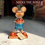 El yapımı boksör Mickey –spor ve eğlenceyi buluşturan dekoratif boks figürü- Mükemel Özgün Tasarım