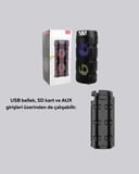 Uzun Pil Ömrü Sunan Kablosuz Bluetooth Hoparlör