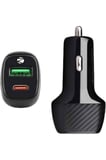 Type-C Girişli Araba Çakmaklık Şarj Cihazı 38W Oto Çakmaklık