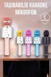 Taşınabilir Bluetooth Karaoke Mikrofon: Hafıza Kart Girişli Etkileyici Performan