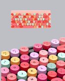 Bluetooth Retro Kablosuz Klavye ve Mouse Seti – 3 Cihaz Bağlantılı Sessiz Tuş 