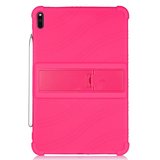ALLY Huawei MatePad Pro 10.8 İnç Standlı Silikon Kılıf-(5775)