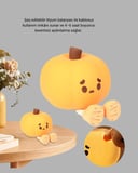 Şarjlı Pumpkin LED Masa Lambası Zamanlayıcılı Dokunmatik