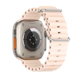 Ally Apple Uyumlu Watch 7-8 41mm 6-5-4 40mm Marine Silikon Kayış Kordon 3-2-1 38mm-(5775)