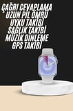 Akıllı Saat Kulaklık Hediyeli Uyku ve Sağlık Takibi Yapabilen Uzun Ömürlü