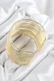 Pirinç Tel Sarma Model Gold Renk Kadın Bileklilk 5886