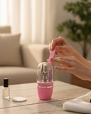Tırnak Bakım Manikür Pedikür Seti 4 Parça Pembe Minimal ve Dayanıklı