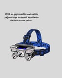 Outdoor ve Gece Balıkçılığı İçin LED Kafa Lambası – USB Şarjlı 60° Aya