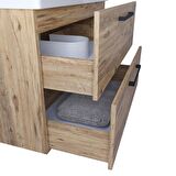 Teta Home Batum 65 Cm Mdf Banyo Dolabı Seti