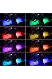12 Ledli Ayak Altı Led Lamba Sese Duyarlı Led Müziğe Duyarlı Led