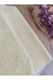 BEBEK BATTANİYESİ BEBEK ÖRTÜSÜ PUSET ÖRTÜSÜ ÇOK AMAÇLI BEBEK PİKESİ MEVSİMLİK HEDİYELİK 80x90 cm