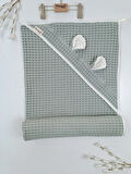 ULTRA SOFT COTTON PİKE BEBEK BATTANİYESİ ÇİFT TARAFLI BEBEK HAVLU ÖRTÜ YENİDOĞAN HEDİYELİK MEVSİMLİK
