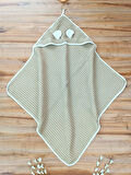 ULTRA SOFT COTTON PİKE BEBEK BATTANİYESİ ÇİFT TARAFLI BEBEK HAVLU ÖRTÜ YENİDOĞAN HEDİYELİK MEVSİMLİK