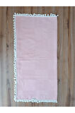 Kız Erkek Bebek Battaniyesi Pike %100 Pamuklu Doğal Organik Uyku Çift Taraflı Örtü 86x86cm