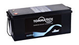 TommaTech 25.6 V 100 AH Marin Bluetooth Lityum Batarya