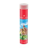 Faber Castell Pastel Boya Keçeli Boya Metal Tüp Kuru Boya 12 li ve Resim Defteri