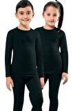 Unisex Çocuk Siyah Termal Body MKT2005G