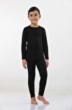 Unisex Çocuk Siyah Termal Body Mkt2005