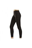 Kadın Siyah Termal Tayt