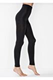 Kadın Siyah Termal Tayt