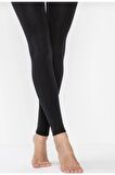 Kadın Siyah Termal Tayt