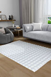 Aries Home Tavşan Tüyü Yumuşak Keçeleşmez Dekoratif Bubble İthal Kalite Post Halı
