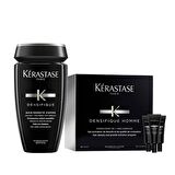 Kerastase Densifique Homme Yoğunlaştırıcı Bakım Kürü 30x6 ml + Bain Densite Homme Şampuan 250 ml