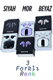 Wearfitpro Buds Pro 6 Mikrofonlu Aktif Gürültü Önleyicili TWS Kulak İçi Bluetooth Kulaklık Mor