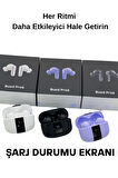 Wearfitpro Buds Pro 6 Mikrofonlu Aktif Gürültü Önleyicili TWS Kulak İçi Bluetooth Kulaklık Mor