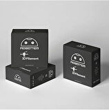 Robotem Siyah Pla + Filament 1.75 mm 1Kg